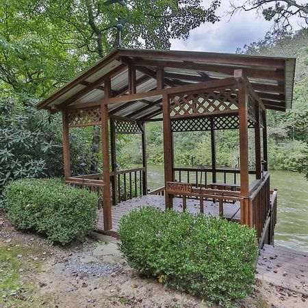 Heaven On The Toccoa Where You Will Enjoy The Sites And Sounds Of The Toccoa River Mineral Bluff Eksteriør billede