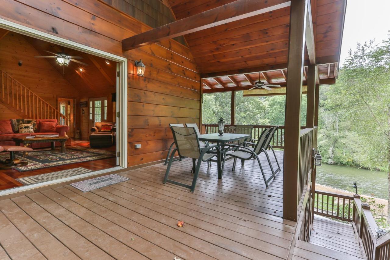 Heaven On The Toccoa Where You Will Enjoy The Sites And Sounds Of The Toccoa River Mineral Bluff Eksteriør billede