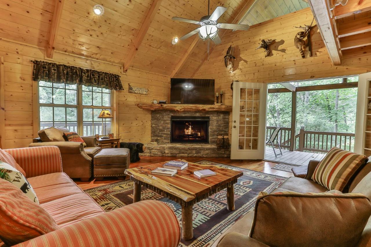 Heaven On The Toccoa Where You Will Enjoy The Sites And Sounds Of The Toccoa River Mineral Bluff Eksteriør billede