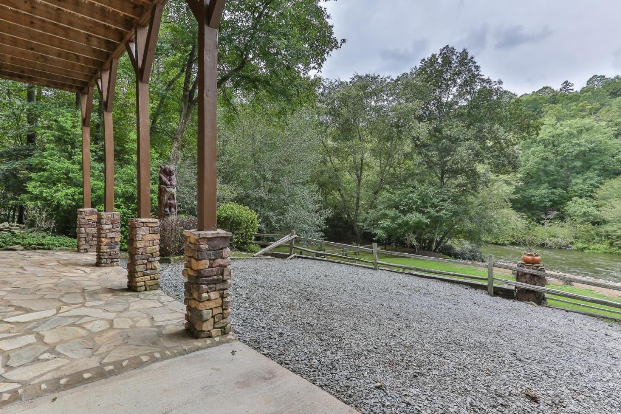 Heaven On The Toccoa Where You Will Enjoy The Sites And Sounds Of The Toccoa River Mineral Bluff Eksteriør billede