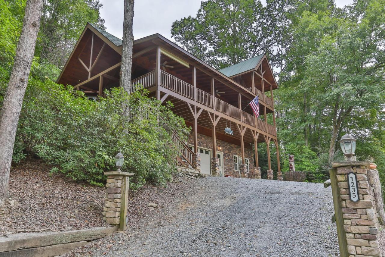 Heaven On The Toccoa Where You Will Enjoy The Sites And Sounds Of The Toccoa River Mineral Bluff Eksteriør billede